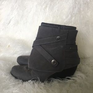 Gray Booties